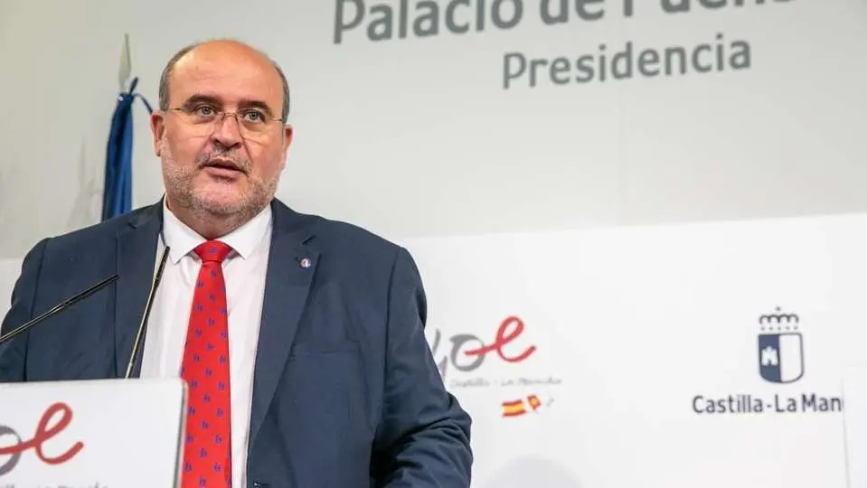 El vicepresidente primero del Gobierno regional, Jos&eacute; Luis Mart&iacute;nez Guijarro