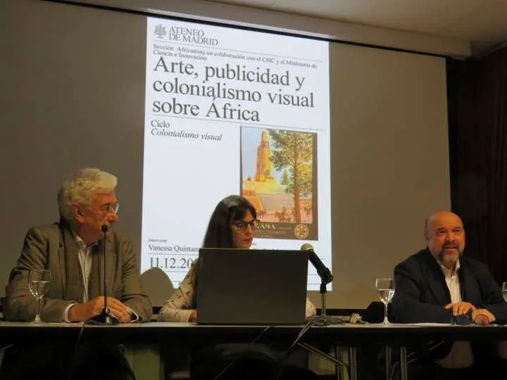 Miguel &Aacute;ngel Puig Samper, Vanessa Quintanar Cabello y Basilio Rodriguez Ca&ntilde;ada