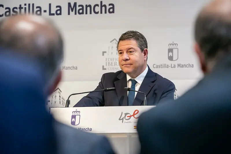 El presidente regional, Emiliano Garc&iacute;a-Page