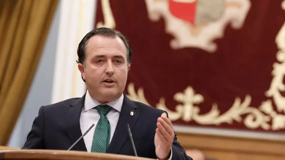 Presidente de Vox en las Cortes de Castilla-La Mancha, David Moreno