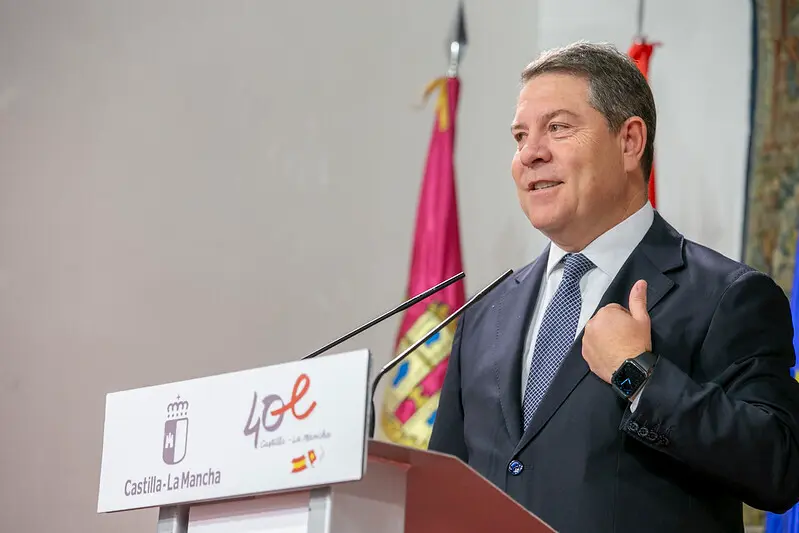 El jefe del Gobierno auton&oacute;mico, Emiliano Garc&iacute;a-Page