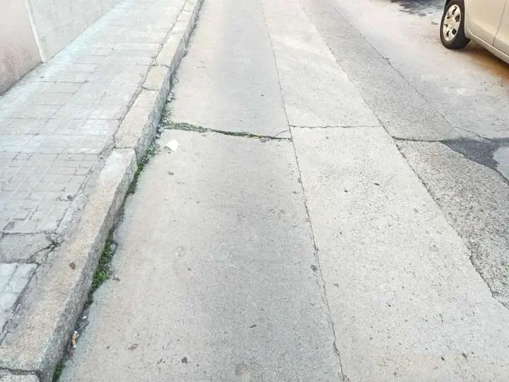 Estado de la calle San Gregorio (1)