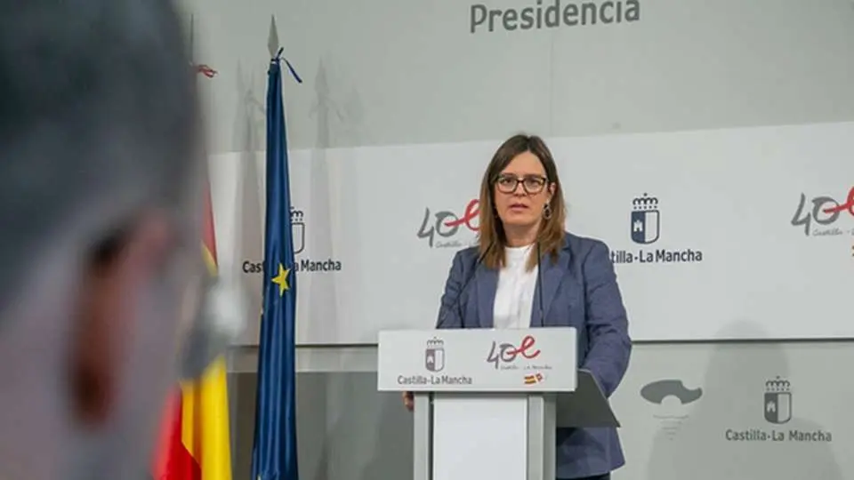 La consejera portavoz, Esther Padilla