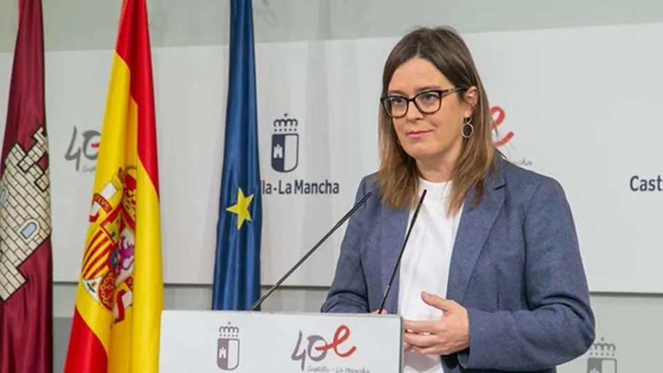 La consejera portavoz, Esther Padilla