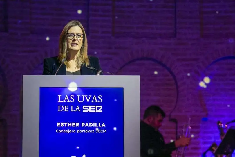 La consejera Portavoz, Esther Padilla