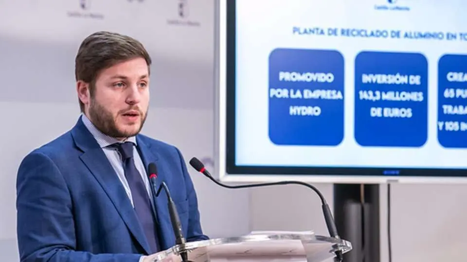 El consejero de Fomento, Nacho Hernando