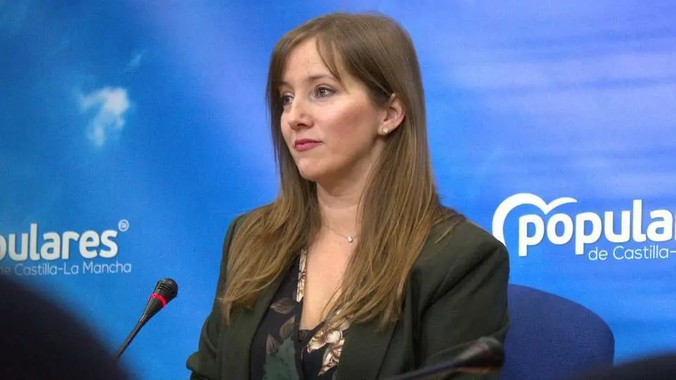 La secretaria de la mesa de las Cortes de Castilla-La Mancha y diputada regional del PP-CLM, Tania Andicoberry