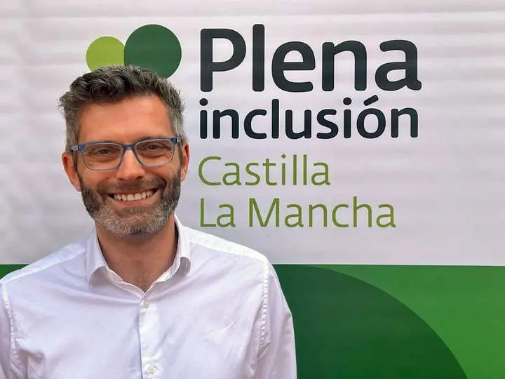 El director gerente de Plena inclusi&oacute;n Castilla-La Mancha, Daniel Collado