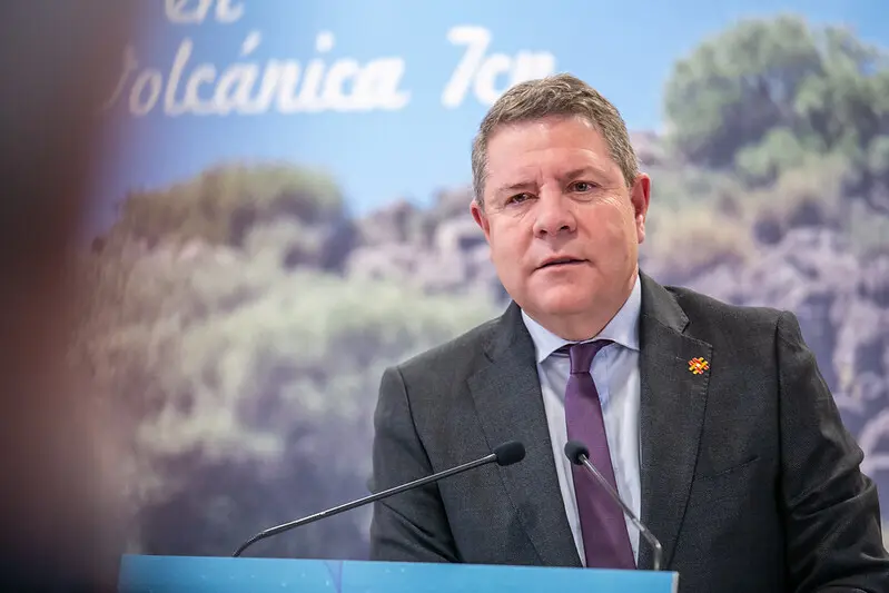 El presidente de Castilla-La Mancha, Emiliano Garc&iacute;a-Page