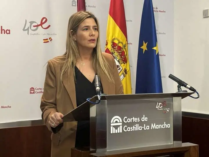 La secretaria general del Partido Popular de Castilla-La Mancha, Carolina Agudo