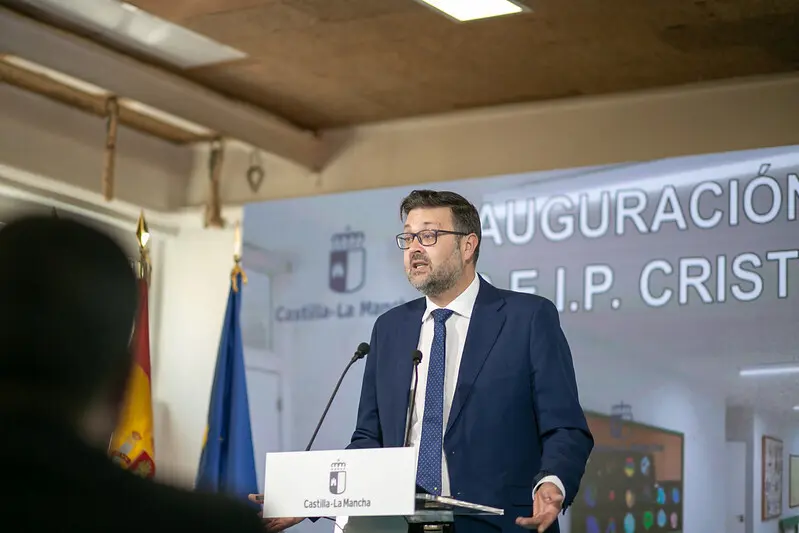 El consejero de Educaci&oacute;n, Cultura y Deportes, Amador Pastor