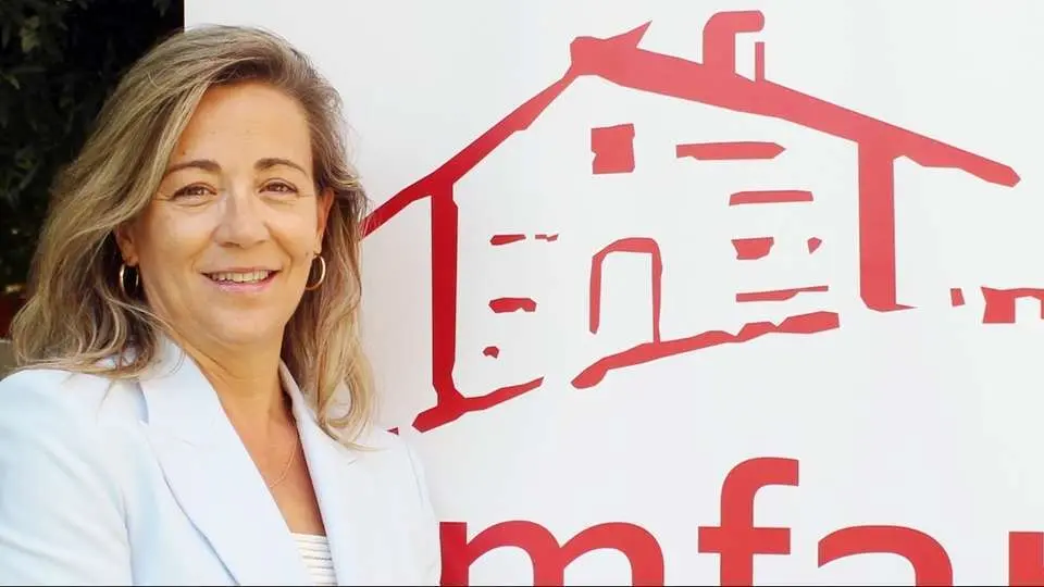 La presidenta de AMFAR, Lola Merino