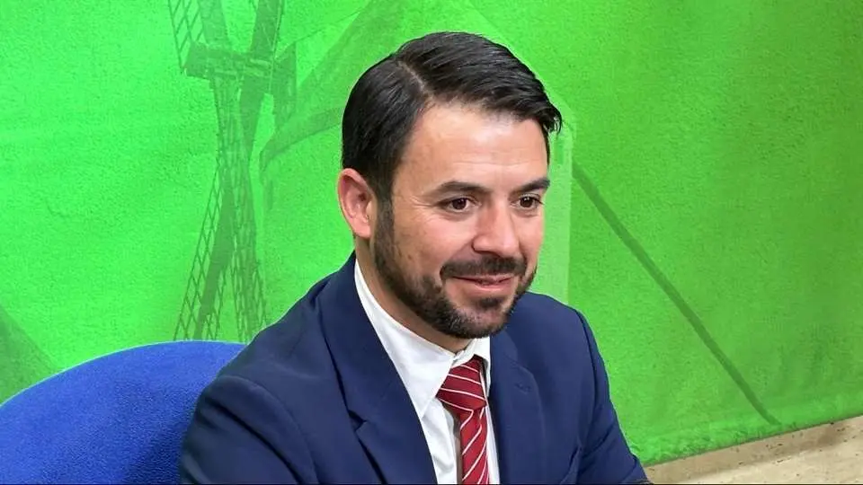 El portavoz de Vox en las Cortes de Castilla-la Mancha, Iv&aacute;n S&aacute;nchez