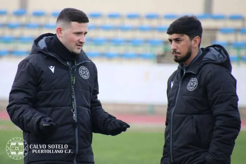 Javier Pacheco, con Rafa Guerrero