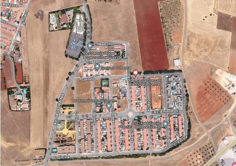 Zona Encinares y Avenida Libertad