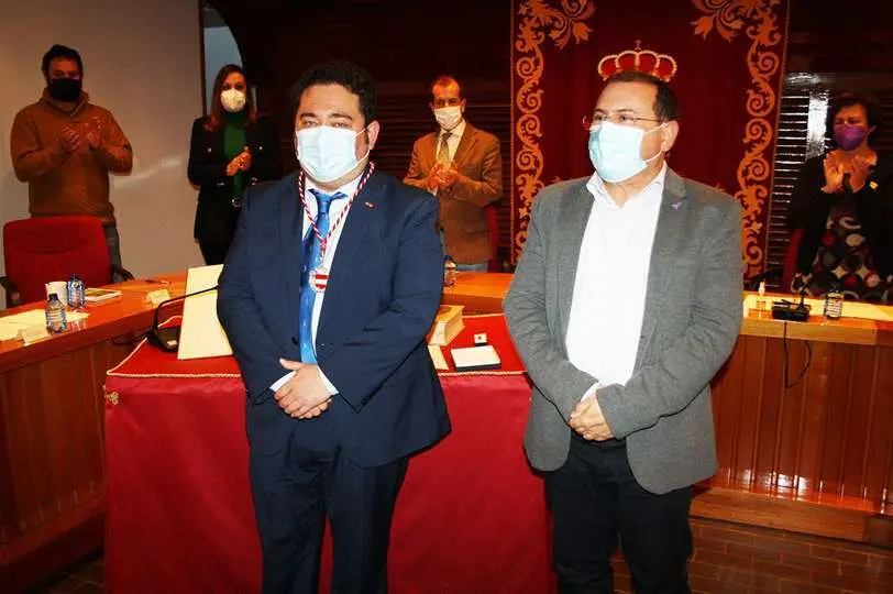 Imagen de archivo de F&eacute;lix Canal junto a Adolfo Mu&ntilde;iz