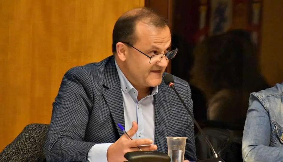 El concejal de Vox en Daimiel, Juan Carlos Sendarrubias