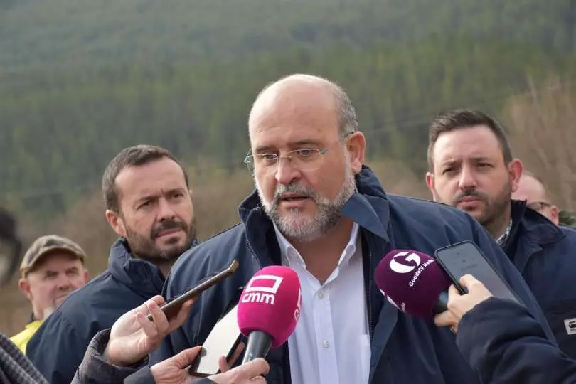 &nbsp;El vicepresidente primero de Castilla-La Mancha, Jos&eacute; Luis Mart&iacute;nez Guijarro