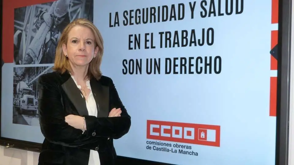Raquel Payo, secretaria de Di&aacute;logo Social, Institucional y Salud Laboral de CCOO-CLM