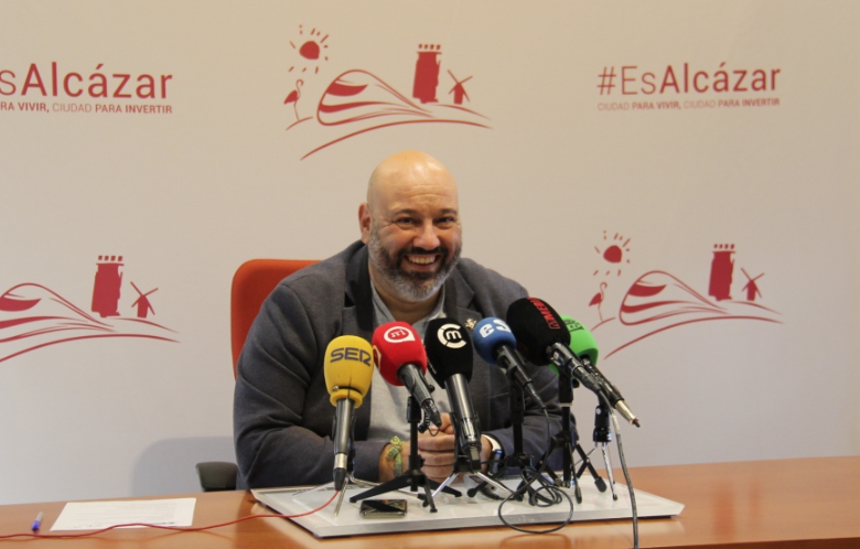 El presidente del Instituto Municipal de Deportes (IMD) de Alc&aacute;zar, Javier Ortega