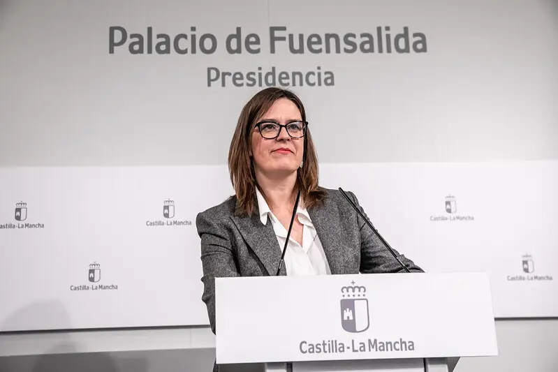 La consejera Portavoz del Gobierno de Castilla-La Mancha, Esther Padilla