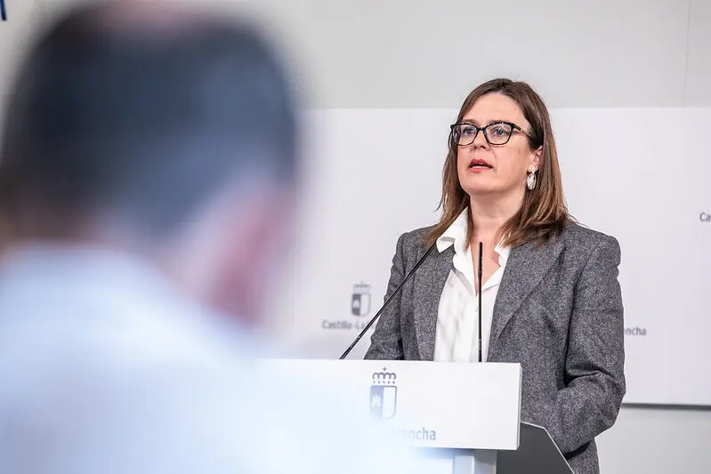 La consejera Portavoz, Esther Padilla