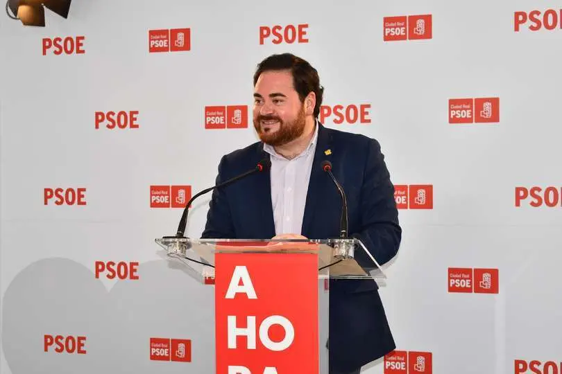 El diputado regional del PSOE por la provincia de Ciudad Real, Pablo Camacho