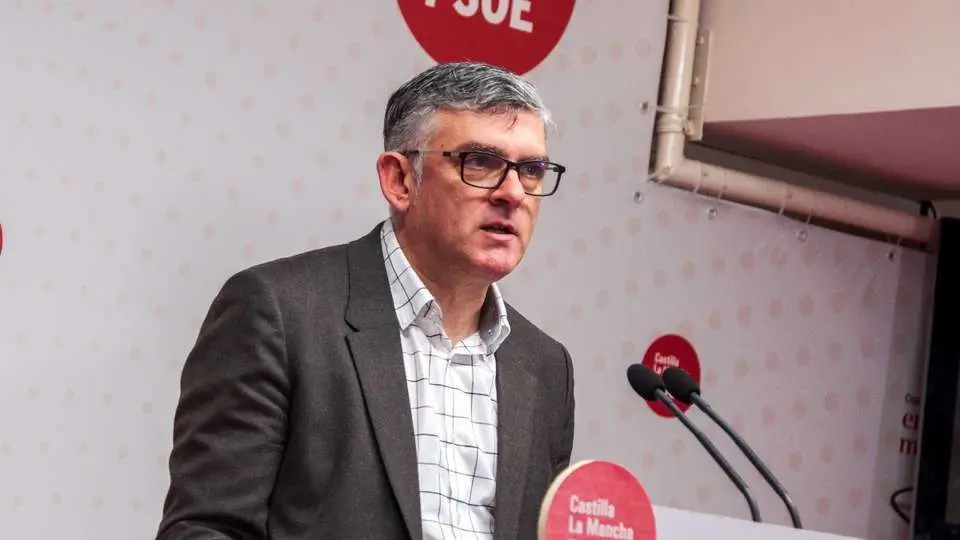 El presidente del grupo socialista en las Cortes de Castilla-La Mancha, &Aacute;ngel Tom&aacute;s Godoy