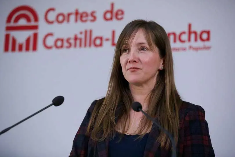 La secretaria de la mesa de las Cortes de Castilla-La Mancha y diputada regional del PP-CLM, Tania Andicoberry