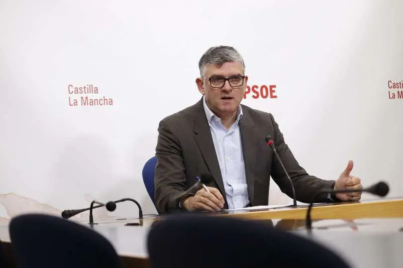 El presidente del grupo socialista en las Cortes de Castilla-La Mancha, &Aacute;ngel Tom&aacute;s Godoy