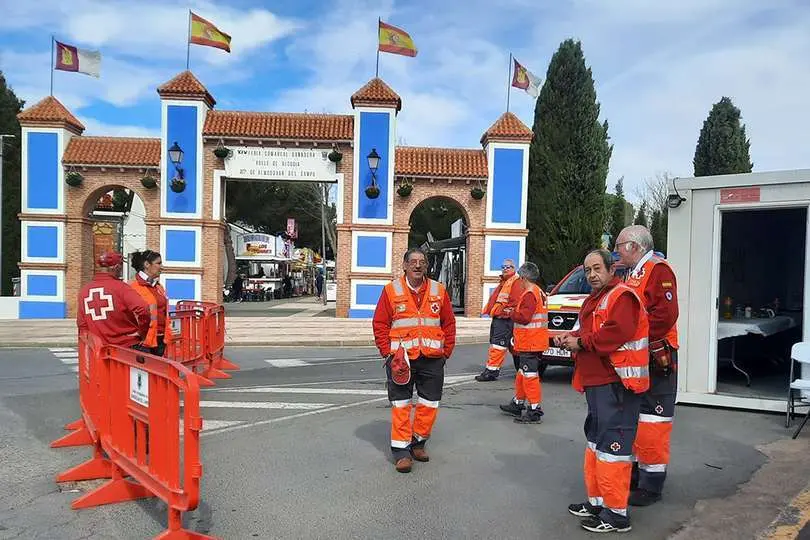 Voluntariado de Cruz Roja, a las puertas del Ferial