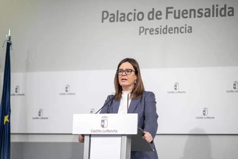 La consejera Portavoz del Gobierno regional, Esther Padilla