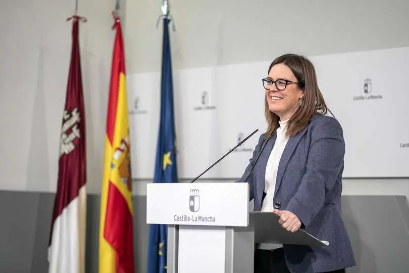 La consejera Portavoz del Gobierno regional, Esther Padilla
