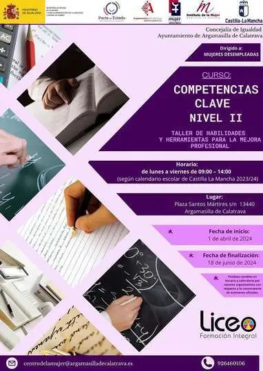 Cartel de la actividad formativa