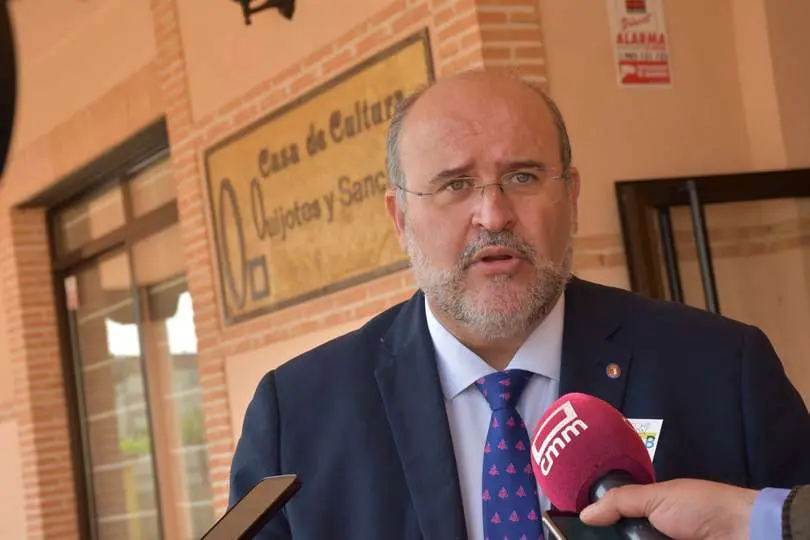 &nbsp;El vicepresidente primero del Gobierno de Castilla-La Mancha, Jos&eacute; Luis Mart&iacute;nez Guijarro