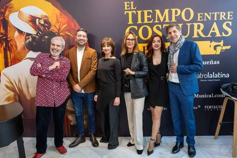 Lorenzo Caprile; Iv&aacute;n Macias; Teresa Alba; Mar&iacute;a Due&ntilde;as; Alba Cuartero y Dar&iacute;o Regattieri
