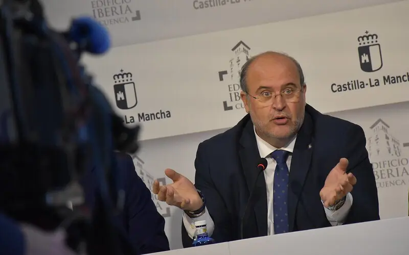 El vicepresidente primero de Castilla-La Mancha, Jos&eacute; Luis Mart&iacute;nez Guijarro