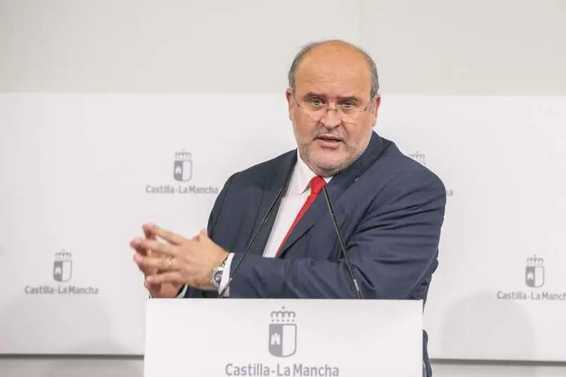 El vicepresidente primero de Castilla-La Mancha, Jos&eacute; Luis Mart&iacute;nez Guijarro