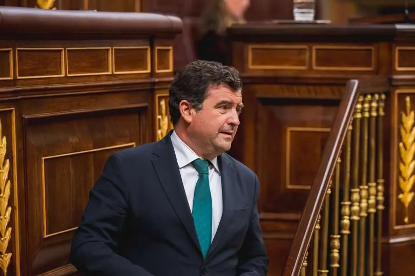 El diputado nacional de Vox, Ricardo Chamorro