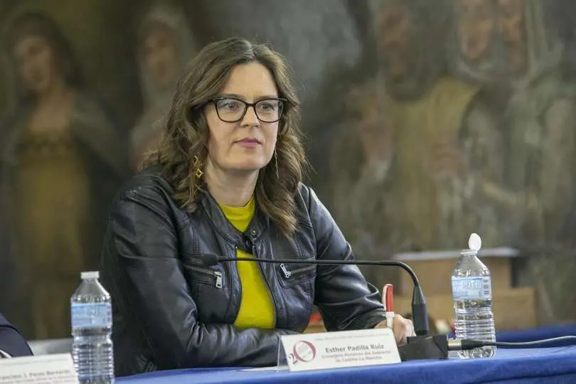 La portavoz regional, Esther Padilla