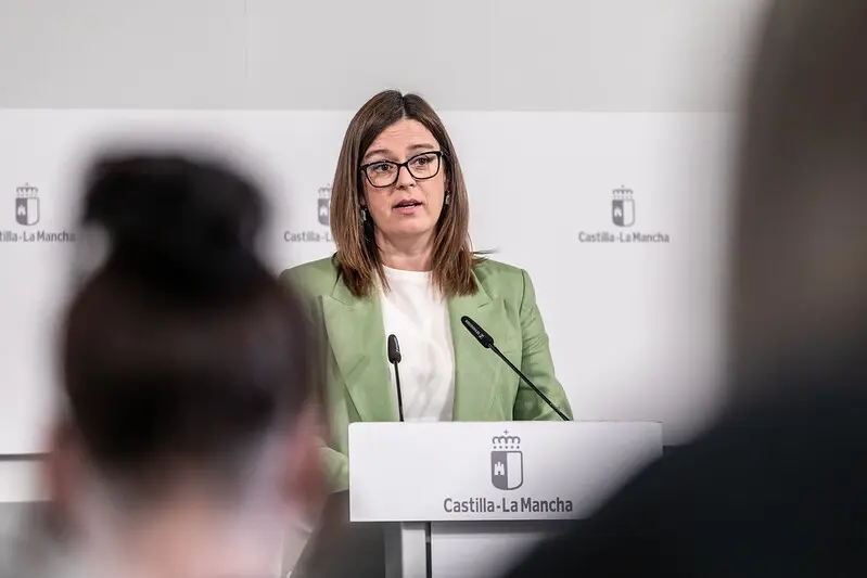 La consejera Portavoz, Esther Padilla
