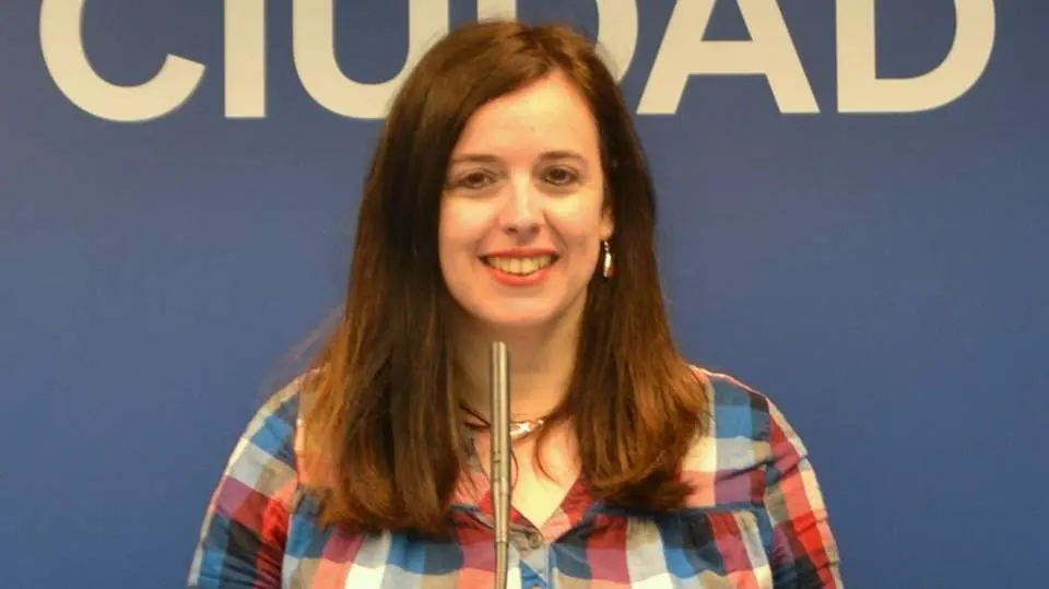 La alcaldesa de Guadalmez, Gloria Chamorro