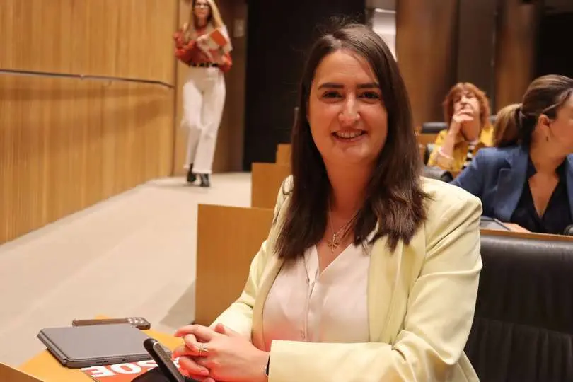 La portavoz del PSOE provincial de Ciudad Real y diputada nacional, Cristina L&oacute;pez Zamora