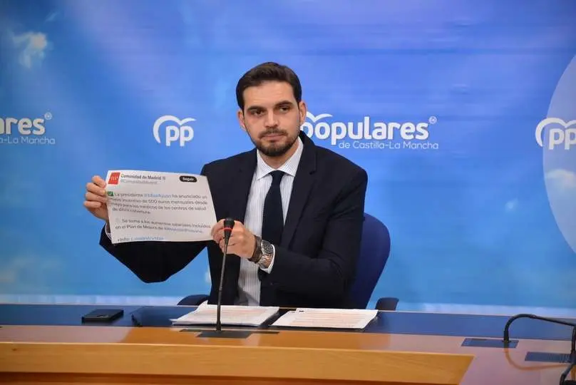 El viceportavoz parlamentario del GPP, Santiago Serrano