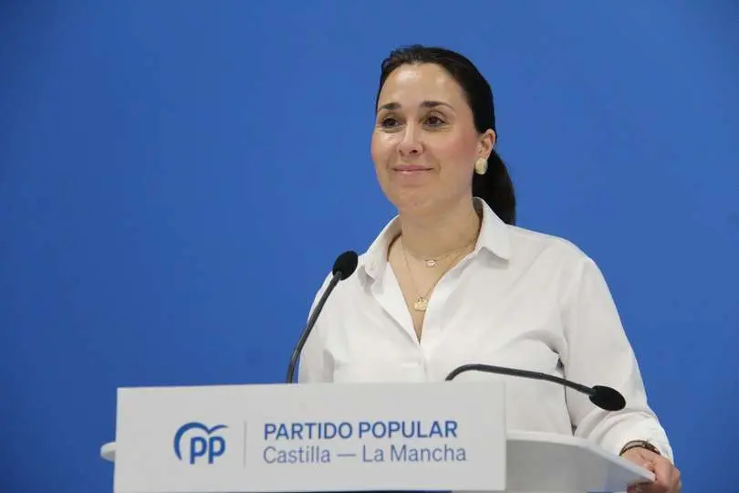 La portavoz del Partido Popular de Castilla-La Mancha, Alejandra Hern&aacute;ndez