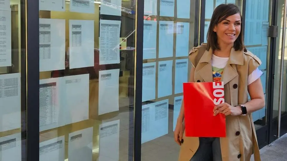 La concejala y viceportavoz del PSOE en el Ayuntamiento de Puertollano, Esther Mora