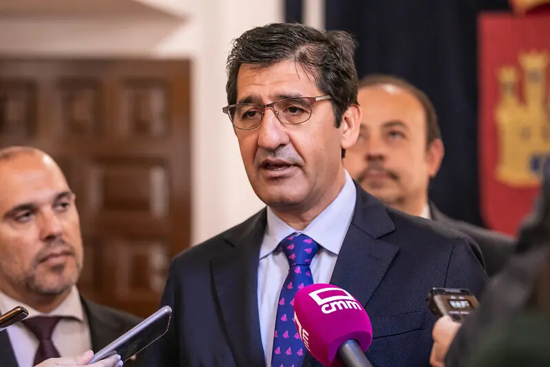 El vicepresidente segundo de la Junta, Jos&eacute; Manuel Caballero