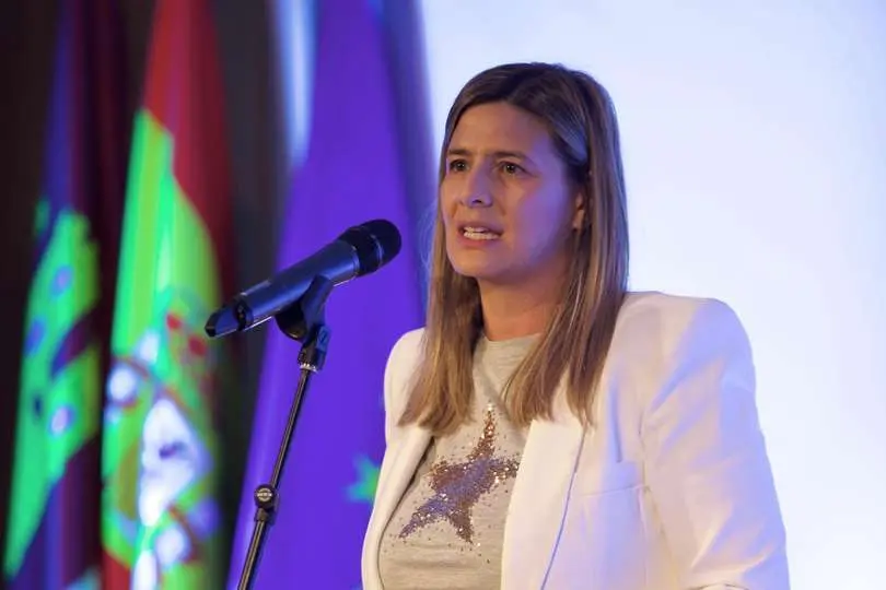 La secretaria general y portavoz parlamentaria del Partido Popular de Castilla-La Mancha, Carolina Agudo