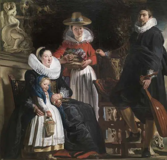 La familia del artista. Jacques Jordaens
Madrid, Museo Nacional del Prado