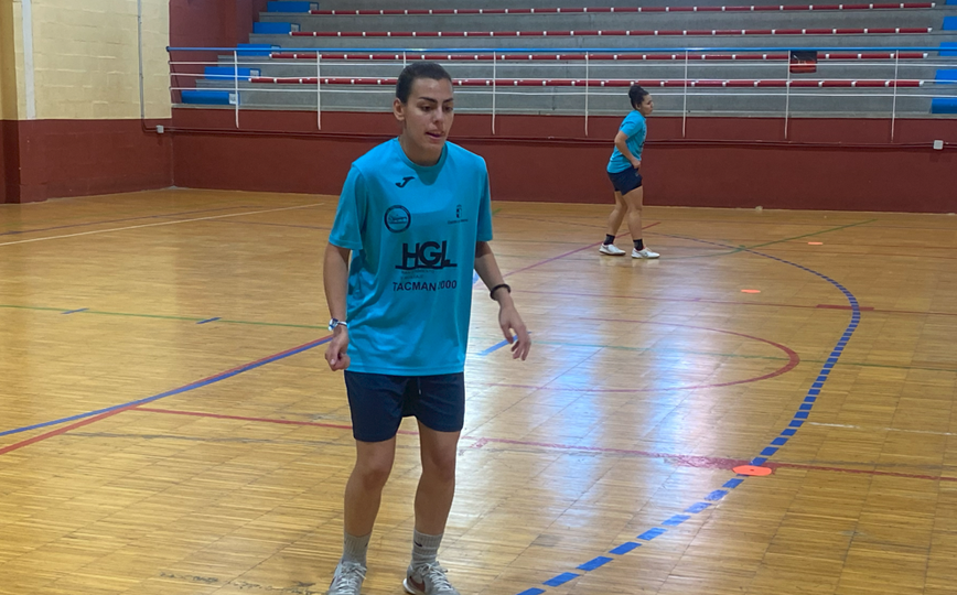 Andrea Gonz&aacute;lez, jugadora canterana del CD Salesianos Puertollano